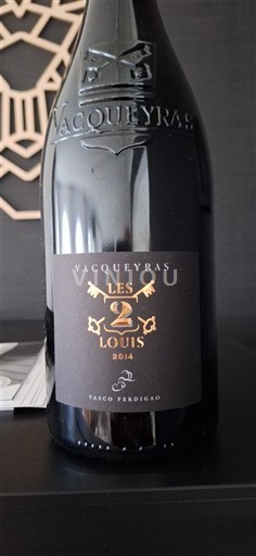 Lugina e Ronës Vacqueyras Vasco Perdicao Les 2 Louis 2014