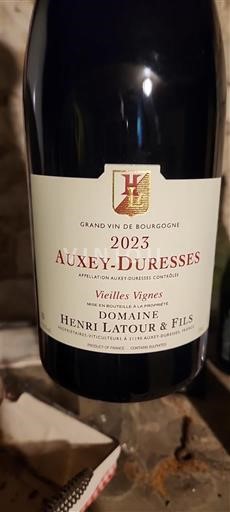 Burgundi Auxey-Duresses Domaine Henri Latour & Fils Vieilles Vignes 2023