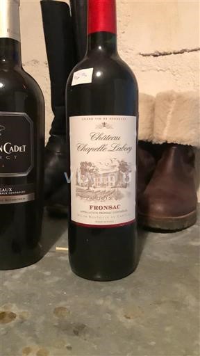 Bordoja Fronsac Château Chayelle Labory Jo Viti