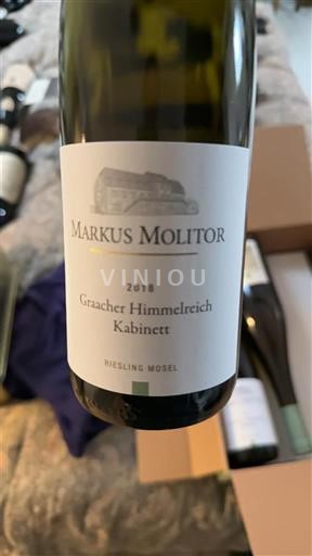 Mosela Mosel Markus Molitor Graacher Himmelreich Kabinett 2018