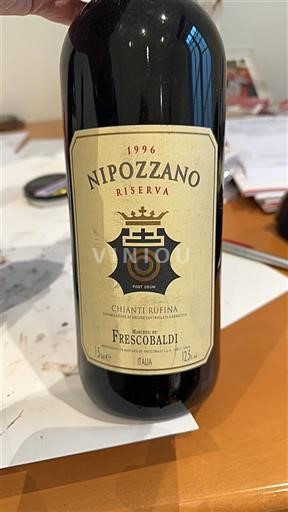 Verërat Rouge sec Nipozzano Riserva Marchesi de Frescobaldi 1996 Itali Toskana E paspecifikuar DOC