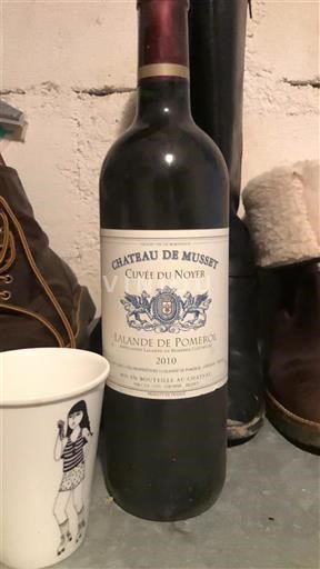 Bordeaux Lalande-de-pomerol Château Musset du Noyer 2010