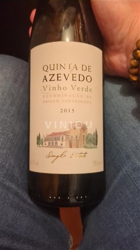 Portugalia Vinho verde Quinta de Azevedo Single Estate 2015