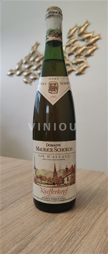Alsace Alsace Grand Cru Grand Cru Domaine Maurice Schoech Kaefferkopf 1997