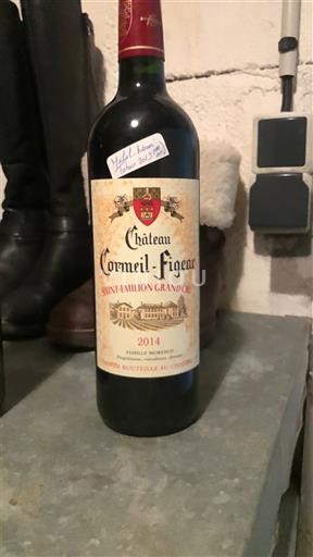 Bordoja Saint-Émilion Grand Cru Grand Cru Château Cormeil-Figeac 2014