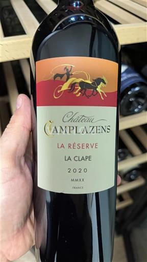 Languedoc La Clape Château Camplazens La Réserve 2020