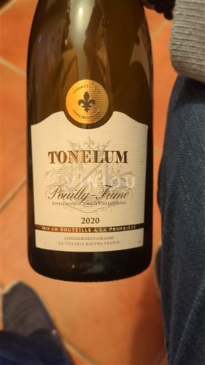 Vine Blanc sec Tonelum 2020 Frankrig Loire-dalen Pouilly-fumé AOC