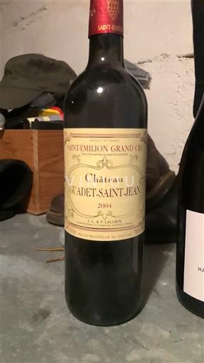 Vini Rouge sec Château Guadet-Saint-Jean 2004 Francia Bordeaux Saint-Émilion Grand Cru AOC Grand Cru