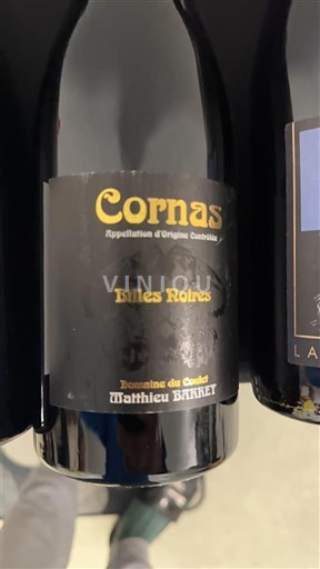 Rhônedalen Cornas Domaine Coulet Billes Noires 2018