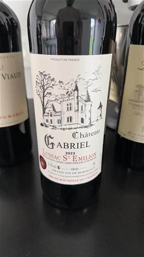 Vini Rouge sec Château Gabriel 2023 Francia Bordeaux Lussac-saint-émilion AOC