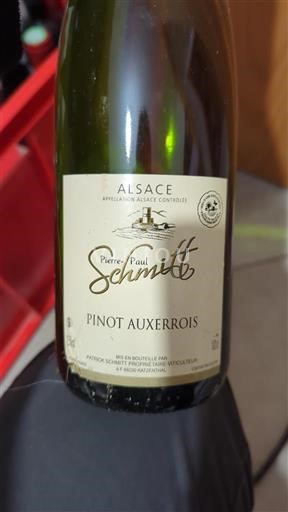 Vinuri Blanc sec Pierre-Paul Schmitt Non millésimé Franța Alsacia Vin de France