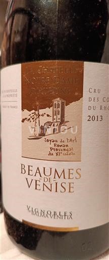 Lugina e Ronës Beaumes de Venise Chapelle Notre Dame d'Aubune 2013