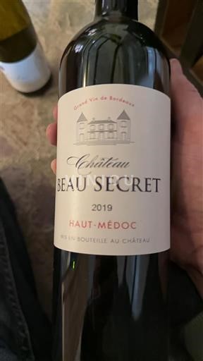 Bordoja Haut-Médoc Château Beau Secret 2019