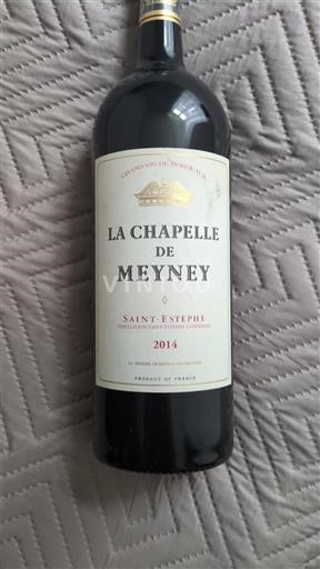 Bordoja Saint-Estèphe Château Meyney La Chapelle de Meyney 2014