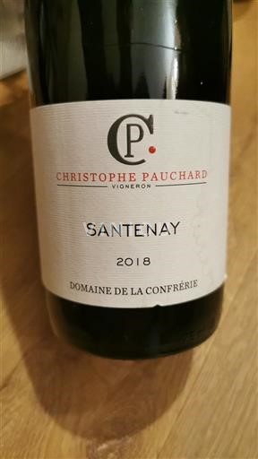 Burgundi Santenay Domaine La Confrérie 2018