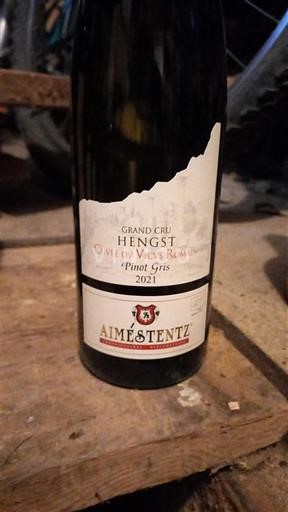 Alsace E paspecifikuar Grand Cru Aimé Stentz du Vieux Romains 2021