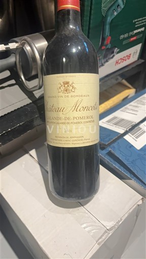Bordeaux Lalande-de-pomerol Château Moncets 2001