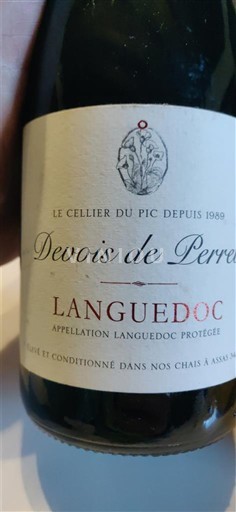 Langvedok Languedoc Le Cellier du Pic Devois de Perret Neleten.