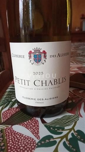 Burgund Petit-chablis Closerie des Alisiers 2025