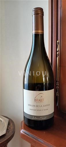 Lugina e Luarës Muscadet-sèvre-et-maine Domaine Julien Braud Moulin de la Justice 2023