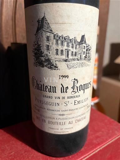 Bordoja Puisseguin-saint-émilion Château Roques 1999