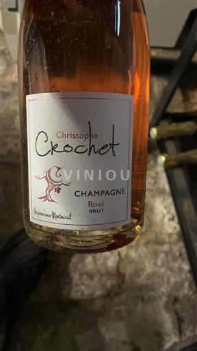 Vera e gazuar Rosé brut Christophe Crochet Non millésimé Francë Shampanjë AOC
