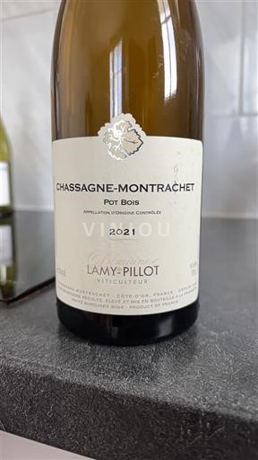 Burgundi Chassagne-montrachet Lamy-Pillot Pot Bois 2021