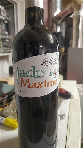 Вина Rouge sec jade & maxime Lopes 2020 Франція Бордо AOC