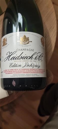 Mousserande viner Blanc brut Édition Fünfzigping Heidsieck & Co Monopole Non millésimé Frankrike Champagne AOC