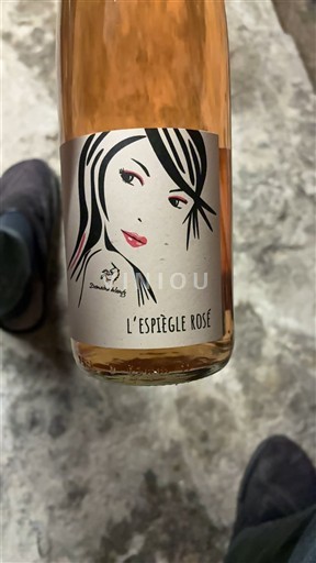 Verërat Rosé sec L'Espiègle Rosé Alfred wantz 2023 Francë Alsace Vin de France
