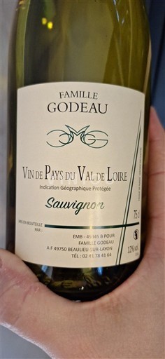 Lugina e Luarës Famille Godeau Sauvignon 2025