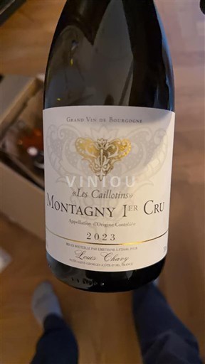 Rượu vang Blanc sec Les Caillotins Lucas Chavy 2023 Pháp Bourgogne Không được chỉ định AOC Premier Cru