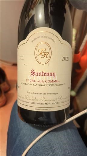 Burgundi E paspecifikuar Premier Cru Bachelet-Ramonet Père et Fils 1er Cru La Comme 2021
