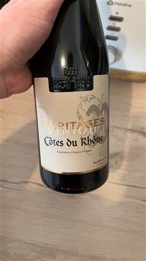 Lugina e Ronës Bregdeti i Rodanit Paul Jaboulet Aîné Héritages Jo Viti