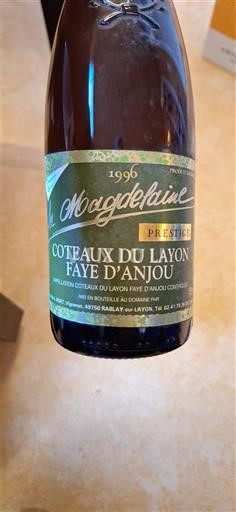 Thung lũng sông Loire Không được chỉ định La Magdelaine Prestige 1996