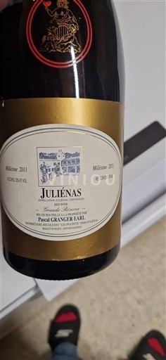 Beaujolais Juliénas Pascal Granger EARL Vieilles Vignes 2011