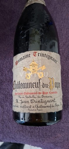 Lugina e Ronës Châteauneuf-du-Pape Domaine Trintignant 2004