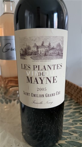 Verërat Rouge sec Les Plantes du Mayne 2005 Francë Bordoja Saint-Émilion Grand Cru AOC Grand Cru