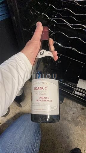 Burgundija Irancy Domaine Remparts Les Cailles 2000