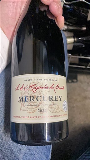 Burgundi Mercurey A. de Ligneris du Troidé 2022