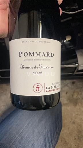 Burgundi Pommard La Maladière Chemin de Traverse 2022
