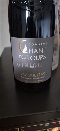 Lugina e Ronës Vacqueyras Domaine Chant des Loups 2023