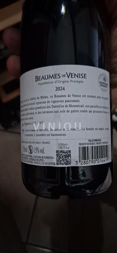 Thung lũng Rhône Beaumes de Venise Réserve la gourgeonne 2024