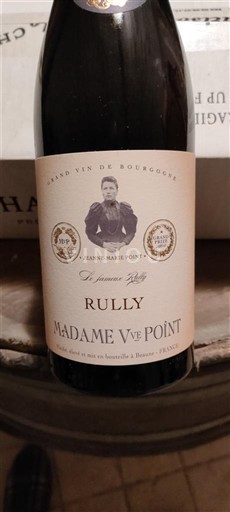 Burgundi Rully Madame Veuve Point Jeanne Marie Point 2022