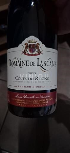 Lugina e Ronës Bregdeti i Rodanit Domaine Lascamp 2023