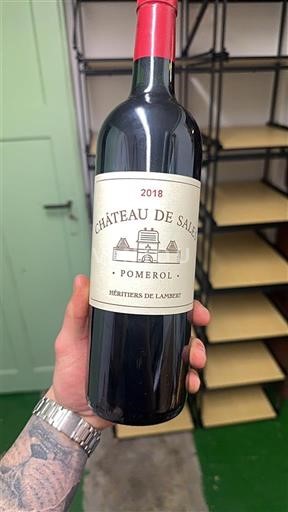 Bordoja Pomerol Château Sales 2018