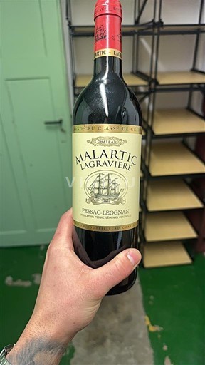 Bordoja Pessac-Léognan Grand Cru Malartic-Lagravière 2001