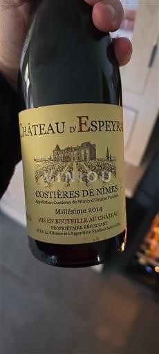 Rhônedalen Costières de Nîmes Château Espeyran 2014
