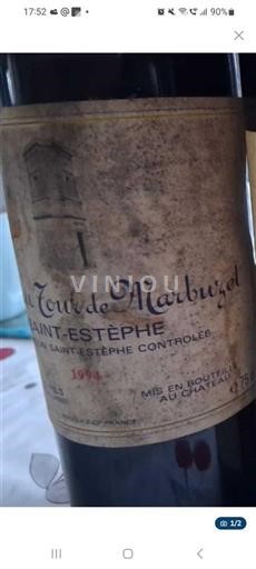 Bordoja Saint-Estèphe Tour de Marbuzet 1994