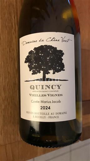 Lugina e Luarës Kuinci Domaine Chêne Vert Marius Jacob Vieilles Vignes 2024